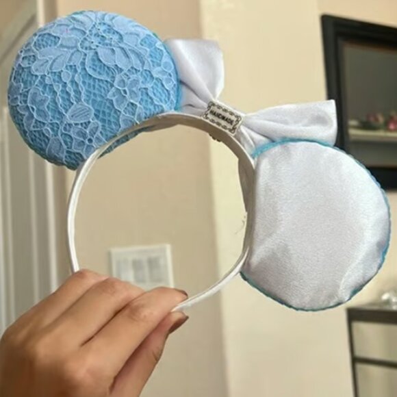 Disney - Minnie's 2 color headband - Rhinestone - Blingbling - Picture 2 of 3